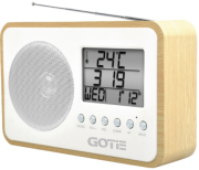 gotie gra 110b fm radio digital tuning with alarm clock
