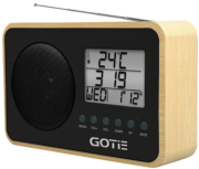 gotie gra 110c fm radio digital tuning with alarm clock