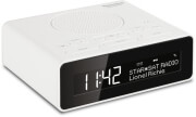 technisat digitradio 51 dab fm clock radio with two independent alarms white photo