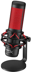 hyperx hx micqc bk quadcast standalone microphone
