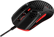 hyperx hmsh1 a rd g pulsefire haste rgb gaming mouse black red photo