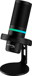 hyperx hmid1r a bk g duocast usb microphone with rgb lighting photo