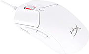 hyperx 6n0a8aa pulsefire haste 2 rgb gaming mouse white photo