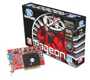 sapphire radeon agp 9800se 128mb tvout dvi retail photo