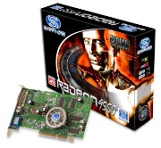 sapphire radeon agp 9550 128mb tvout dvi retail photo