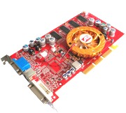 ati oem radeon 9800se 256mb dvi tvout agp bulk photo