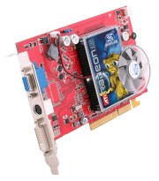 sapphire ati x1300pro 256mb agp ddr2 tv out dvi retail photo