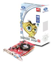 sapphire radeon x1050 512 hyper memory 128mb 64bit pci e retail photo