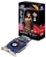 sapphire radeon hd3870 512mb gddr4 pci e single slot retail photo