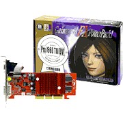 gainward fx pro 5200 128mb powerpack pro 660 agp dvi tv out retail photo