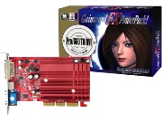 gainward nvidia gf 5500 pro 685 256mb agp tv out dvi retail photo