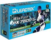 leadtek nvidia 7600gt 256mb pci e dvi tv out retail photo