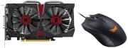 asus gtx750 ti strix gtx750ti oc 2gd5 strix claw gaming mouse photo