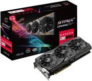 vga asus rog strix radeon rx580 oc edition rog strix rx580 o8g gaming 8gb gddr5 pci e retail photo