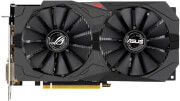 vga asus rog strix radeon rx570 oc edition rog strix rx570 o8g gaming 8gb gddr5 pci e retail photo