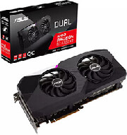 vga asus dual radeon rx6700xt dual rx6700xt o12g 12gb oc gddr6 pci e retail photo