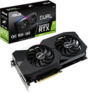 vga asus dual geforce rtx 3060ti oc 8g dual rtx3060ti oc 8gb v2 gddr6 pci e retail photo
