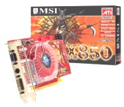 msi vga ati rx850xt td256e 256mb pci e retail photo