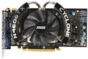 msi n460gtx cyclone gtx460 1gb gddr5 oc pci e retail photo