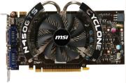 msi n450gts cyclone 1gd5 oc gts450 1gb gddr5 pci e retail photo