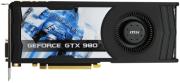 vga msi nvidia geforce gtx980 4gd5 ocv1 4gb gddr5 pci e retail photo