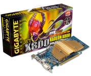 gigabyte radeon rx800 128mb pci e dvi tv out silent pipe retail photo