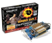 gigabyte gv nx73t256p rh geforce 7300gt 256mb silentpipe tv out dvi retail photo