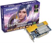 gigabyte geforce 8400gs gv nx84g256h 256mb pci e retail photo