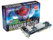 gigabyte radeon 9250 gv r925128de rh 128mb agp low profile retail photo