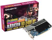 gigabyte radeon rx2400xt gv rx24t256h 256mb pci e retail photo