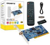 gigabyte gt ps700 dvb s satellite pci tv card photo
