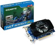 gigabyte radeon hd5550 gv r555d5 1gi 1gb pci e retail photo