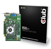 club 3d gf8500gt 256mb pci e retail photo