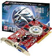 his excalibur radeon 9600 256mb vi tvout dvi retail photo