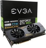 vga evga nvidia geforce gtx980 ti ftw acx 20 6gb gddr5 pci e retail photo