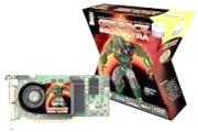 xfx vga nvidia gf6800 ultra 512mb ddr3 dual dvi pci e retail photo