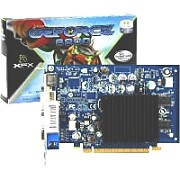 xfx vga nvidia 6200tc 64mb up to 256mb pci e retail photo