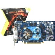 xfx vga nvidia gf6800 128mb pci e dvi tv out retail photo