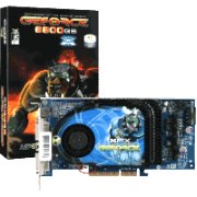 xfx vga nvidia gf6800gs xxx edition 256mb pci e tv out dvi retail photo
