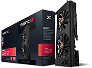 vga xfx amd radeon rx 5600 xt thicc ii pro rx 56xt6df46 6gb gddr6 pci e retail photo