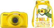 nikon coolpix w100 yellow backpack kit photo