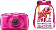 nikon coolpix w100 pink backpack kit photo