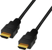 logilink ch0077 hdmi cable high speed with ethernet 8k 60hz 1m black photo