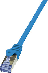 logilink cq3056s cat6a s ftp patch cable primeline 2m blue photo