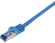 logilink c6a026s cat6a s ftp ultraflex patch cable 05m blue photo