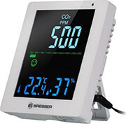 bresser cob air quality monitor white photo