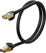 baseus ethernet rj45 10gbps cat 7 05m network cable black photo