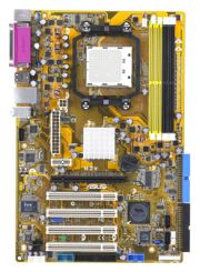 asus m2v retail photo
