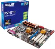 asus p5p43td retail photo