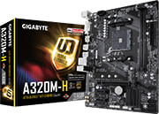 mitriki gigabyte ga a320m h retail photo